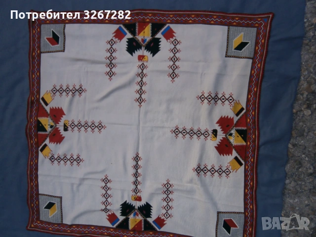 Покривка,Ръчно Везана,Кюстендилски Край, снимка 6 - Антикварни и старинни предмети - 54838710