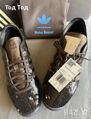 Adidas x Wales Bonner x Karintha Brown Sequins 43 1/3, снимка 6 - Маратонки - 55603661
