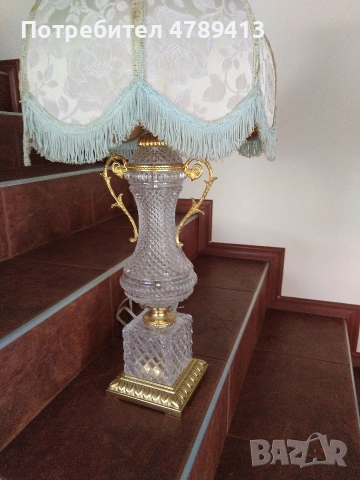Голям настолен лампион, снимка 4 - Лампиони - 54386618