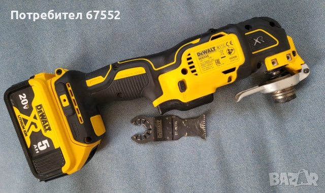 Безчетков реноватор DeWalt DCS355 с батерия. 100€ Цената е крайна!, снимка 2 - Други инструменти - 54818211