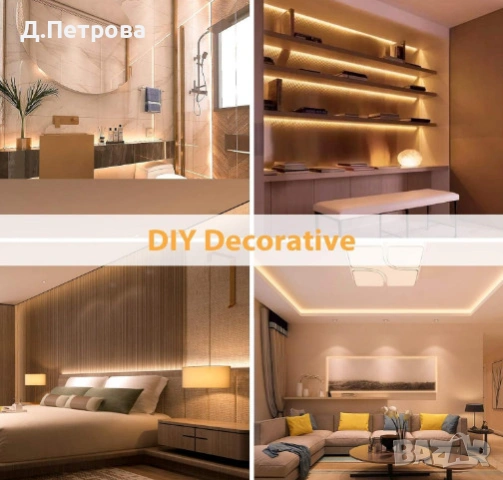 LED неонова лента 15м | Топло бяла | Димируема | Водоустойчива, снимка 5 - Лед осветление - 54021099