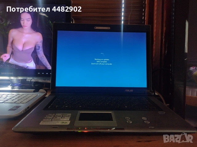 Лаптоп Asus X50Gl 4Gb RAM, снимка 3 - Лаптопи за дома - 55133671