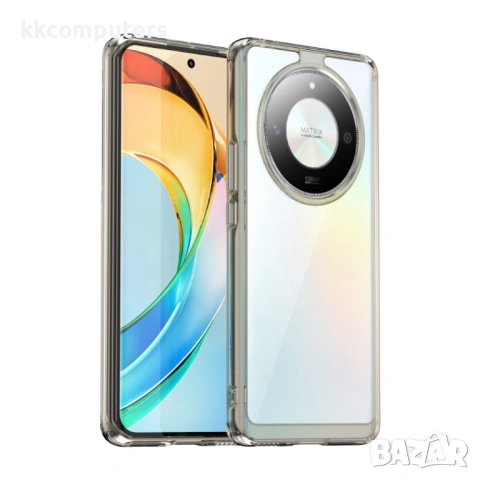 Honor Magic6 Lite 5G / X9b 5G Силиконов Калъф Transparent TPU и Протектор, снимка 3 - Калъфи, кейсове - 54541872