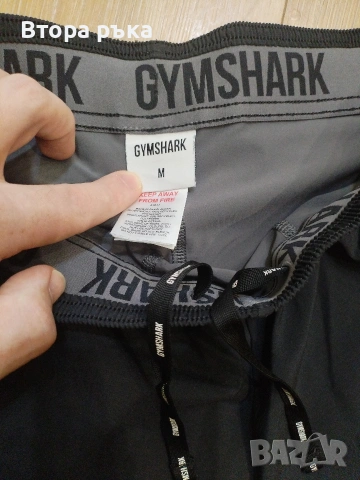GYM shark къси мъжко оригинален , снимка 6 - Спортни дрехи, екипи - 54666641