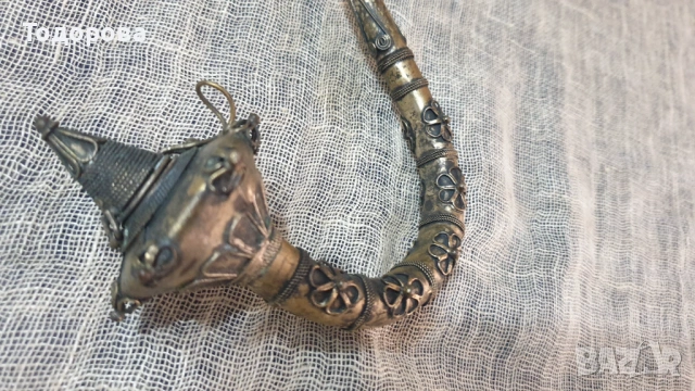 Азиатска лула за опиум, снимка 5 - Антикварни и старинни предмети - 54012720