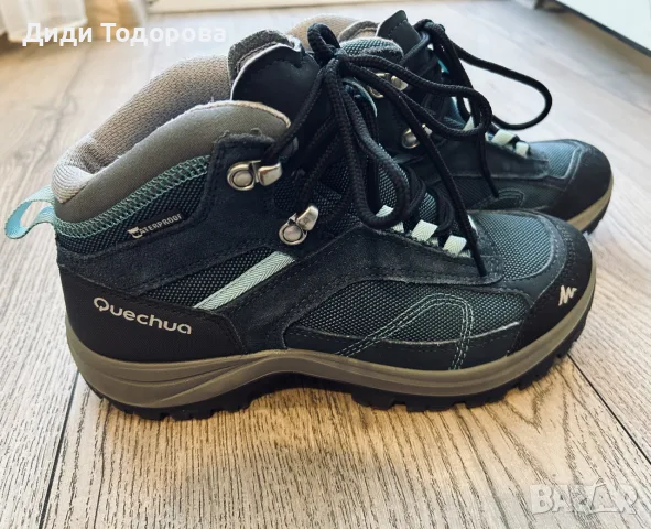 Водоустойчиви туристически обувки Quechua MH100 Mid Waterproof