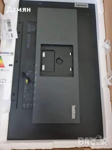 монитор Lenovo ThinkVision P24h-2L, снимка 3 - Монитори - 55147550