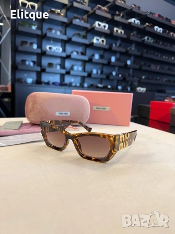 Очила + висок клас калъф + на марката кутия + сертификат + кърпичка celine  cartier miu miu , снимка 16 - Слънчеви и диоптрични очила - 54485370