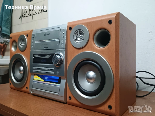 Sanyo DC-BM500. Мини аудио система с прекрасен звук. Изпращам видео. , снимка 3 - Аудиосистеми - 54561640