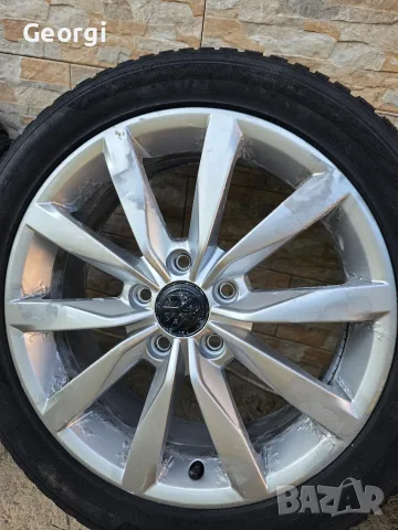 Продавам ОРИГИНАЛНИ Джанти Volkswagen 17цола 5x112 57,1 Golf 5,6 Audi a4,a6,a8 Pasat 4,5. 6J ET48, снимка 5 - Гуми и джанти - 55469190