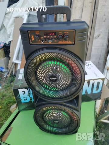 БЛУТУТ ТОНКОЛОНА С МИКРОФОН И ДИСТАНЦИЯ 2404161723, снимка 9 - Bluetooth тонколони - 54304324