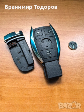 Кутийка за ключ за MERCEDES с 3 бутона