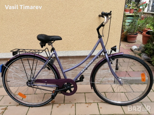 Дамски лилав велосипед 28" Внос Германия , снимка 2 - Велосипеди - 54037985
