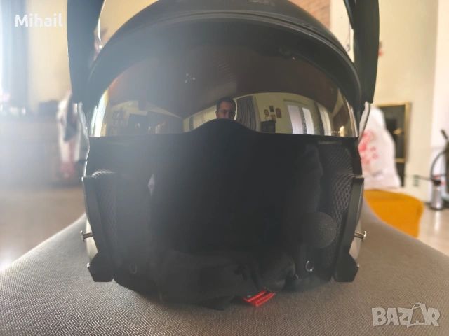 Schuberth C3 оригинална немска каска за мотор, снимка 6 - Аксесоари и консумативи - 55078788