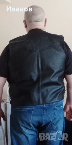 Кожен елек, снимка 6 - Други - 54337526