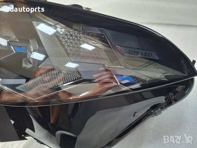 Нов Оригинален Десен Фар BMW G05 G06 Facelift Full Led Shadow Black - 5A8E115 - Европа, снимка 4 - Части - 55283729