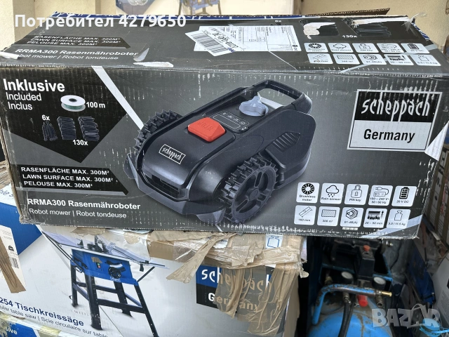 Косачка робот Scheppach , снимка 7 - Градинска техника - 50394685