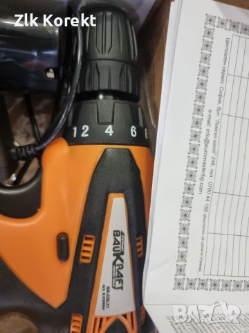 Акумулаторен винтоверт Baukraft , снимка 3 - Винтоверти - 54158204