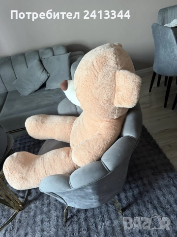 🧸 Огромно плюшено мече – много меко и сладко ❤️, снимка 3 - Плюшени играчки - 55600842