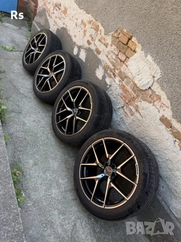 Mercedes джанти 20 цола със гуми , снимка 3 - Гуми и джанти - 55366374