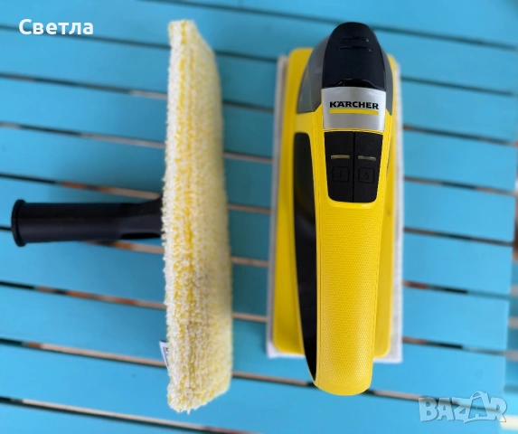 Уред за почистване на прозорци Karcher WV 2  + KV 4 Premium, плюс удължител Karcher KV, снимка 6 - Парочистачки и Водоструйки - 55147921