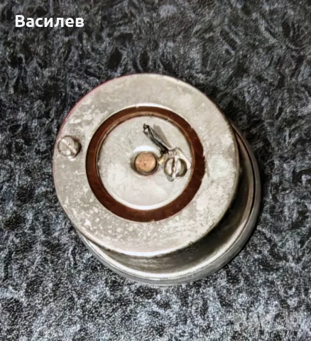 Телефонен капсул КТД-1 – 250 Ω, нов, сребрист, 45×18 мм, снимка 2 - Резервни части за телефони - 55697449