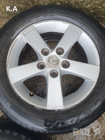 Джанти 15 Mazda 5, снимка 2 - Гуми и джанти - 54392827