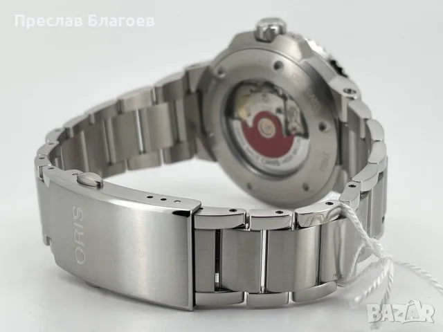 Часовник Oris Aquis Date Upcycle, снимка 4 - Мъжки - 55350118