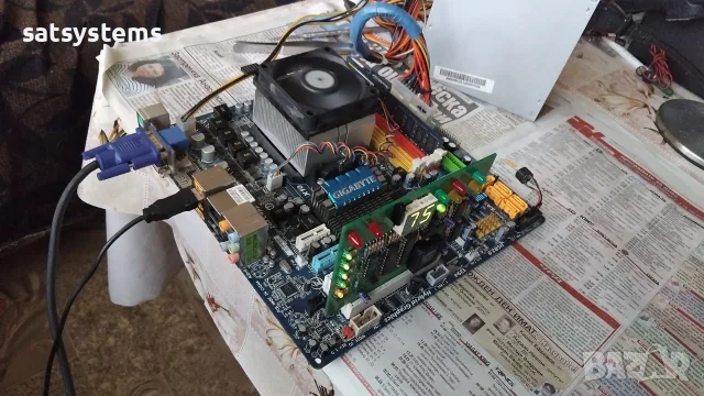 Дънна платка Gigabyte GA-MA78GM-US2H Socket AM2+ CPU+FAN, снимка 9 - Дънни платки - 55335609