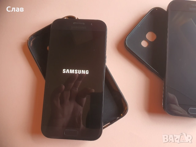 Samsung A5 2017/32gb Amdroid 10/черен, снимка 4 - Samsung - 39440663