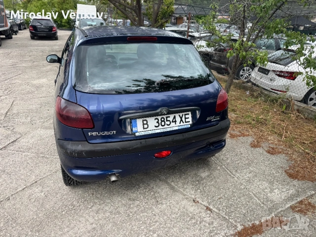 Peugeot 206 HDI 2.0 Diesel , снимка 4 - Автомобили и джипове - 54689694