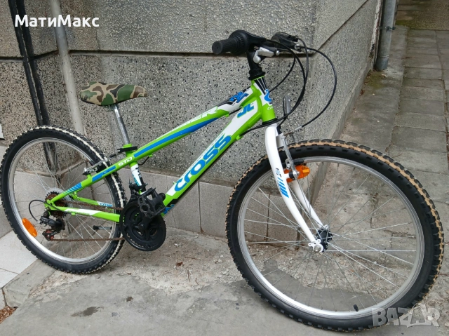 Колело CROSS 24 " със скорости, снимка 4 - Велосипеди - 54462955