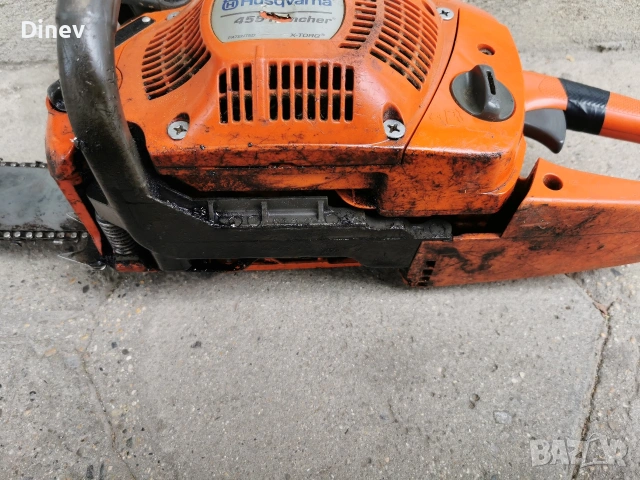 моторен бензинов трион резачка за дърва Husqvarna 455 rancher, снимка 4 - Градинска техника - 54834041
