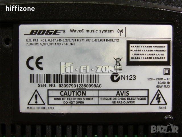 Система  Bose wave music system , снимка 8 - Аудиосистеми - 54899106