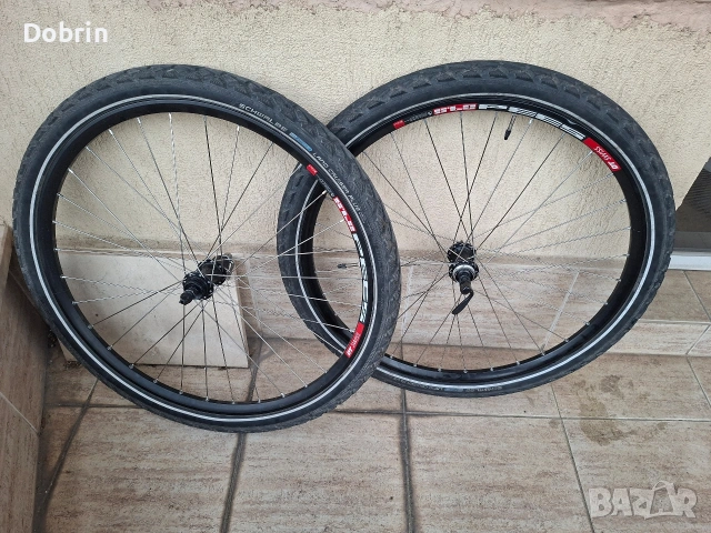 Капли 27.5 с шини DT Swiss и гуми schwalbe