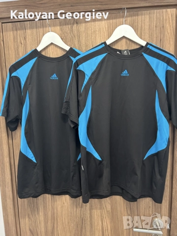 Баскетболен потник Bucks (M) и Оригинални тениски Adidas (2XL), снимка 3 - Тениски - 55198620