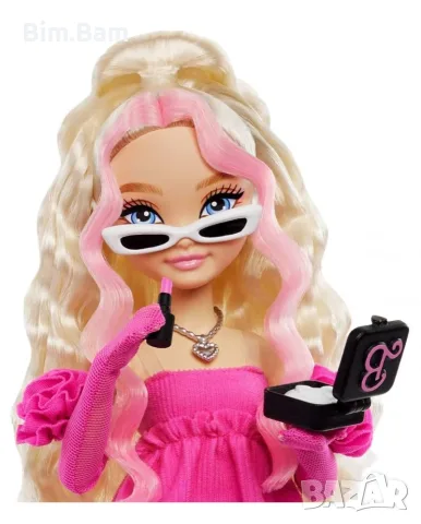 Оригинална кукла Barbie Dream Besties - Malibu с 11 разкрасителни аксесоара, снимка 3 - Кукли - 55393616