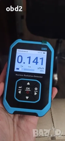 Преносим дозиметър - детектор ядрена радиация - Dosimeter, GaigerMiler, снимка 7 - Друга електроника - 55009451