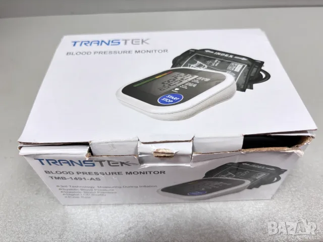 Апарат за измерване на кръвно налягане Transtek TMB-1491-AS, снимка 10 - Уреди за диагностика - 55433573