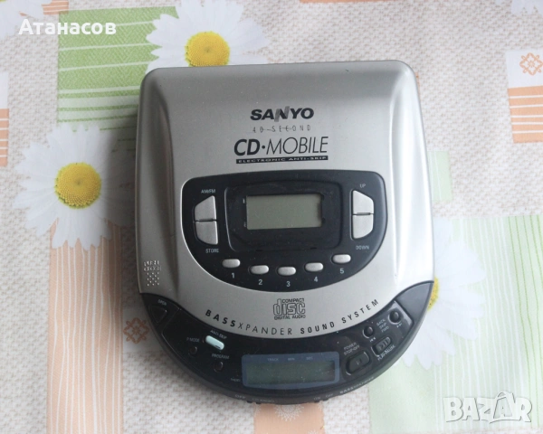 SANYO Compact Disc Player CDP-4940 + радио FM/AM