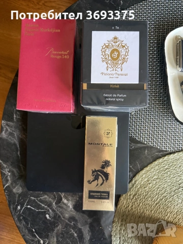 Montale Arabians Tonka, Xerjoff Naxos, Alexandria 2 100ml, Baccarat Rouge и Kirkè Tiziana Terenzi