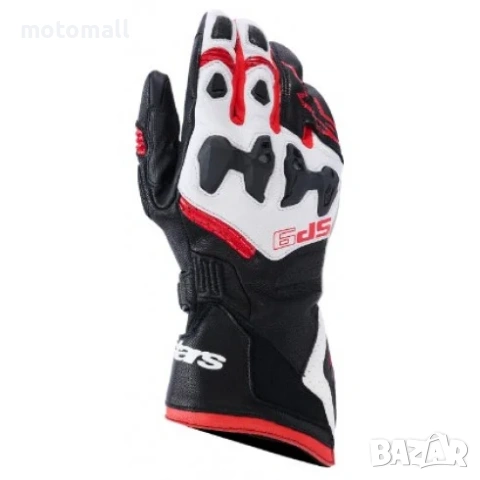 Кожени ръкавици ALPINESTARS SP-9, снимка 3 - Аксесоари и консумативи - 54484573