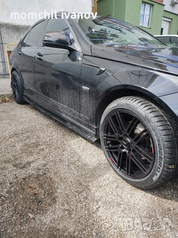 17" оригинални джанти "AEZ", свалени от Mercedes W204, 5х112, /ВАГ/, с датчици за налягане в гумите, снимка 16 - Гуми и джанти - 54990722