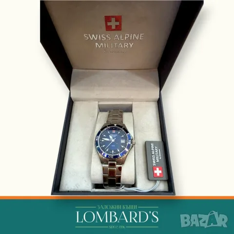 Часовник Swiss Alpine Military 7740.1DT, N: 8099, снимка 2 - Мъжки - 55540805