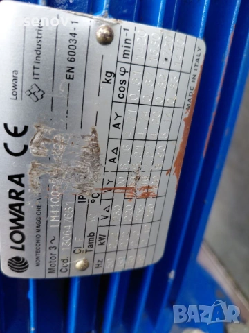 водна помпа LOWARA, снимка 3 - Водни помпи - 54383062