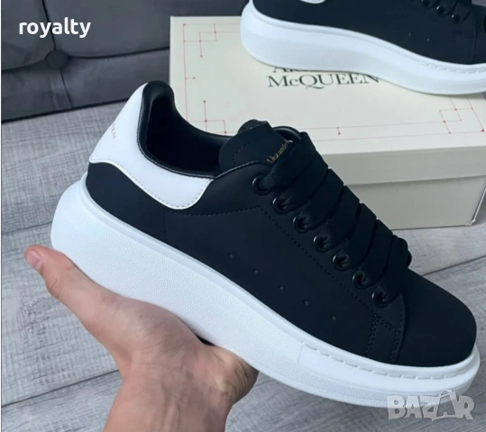 Alexander McQueen Нови Дамски Маратонки с Кутия 