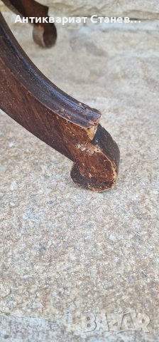 Винтидж помощна масичка с чекмедже, снимка 17 - Маси - 54229933