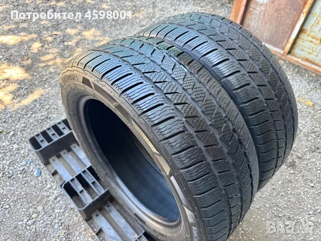 2бр.ЗИМНИ ГУМИ Continental DOT3423 225/55/17C за бус, снимка 4 - Гуми и джанти - 55662732