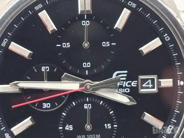 Като нов! Casio Edifice Chronograph EFV-610D-1A, снимка 5 - Мъжки - 55543187