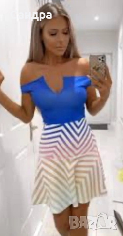 Лятна, цветна рокличка